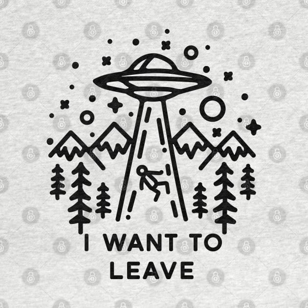 I want to leave by Vectographers